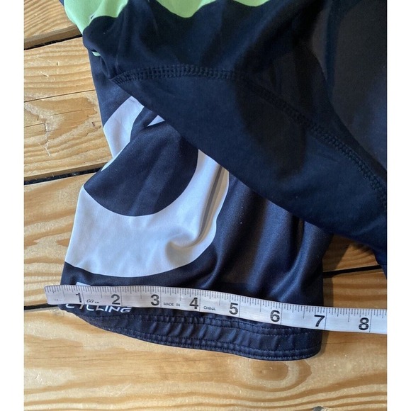 DNA Cycling Bib Cycling Shorts Size Medium Men’s Black White - Picture 9 of 9